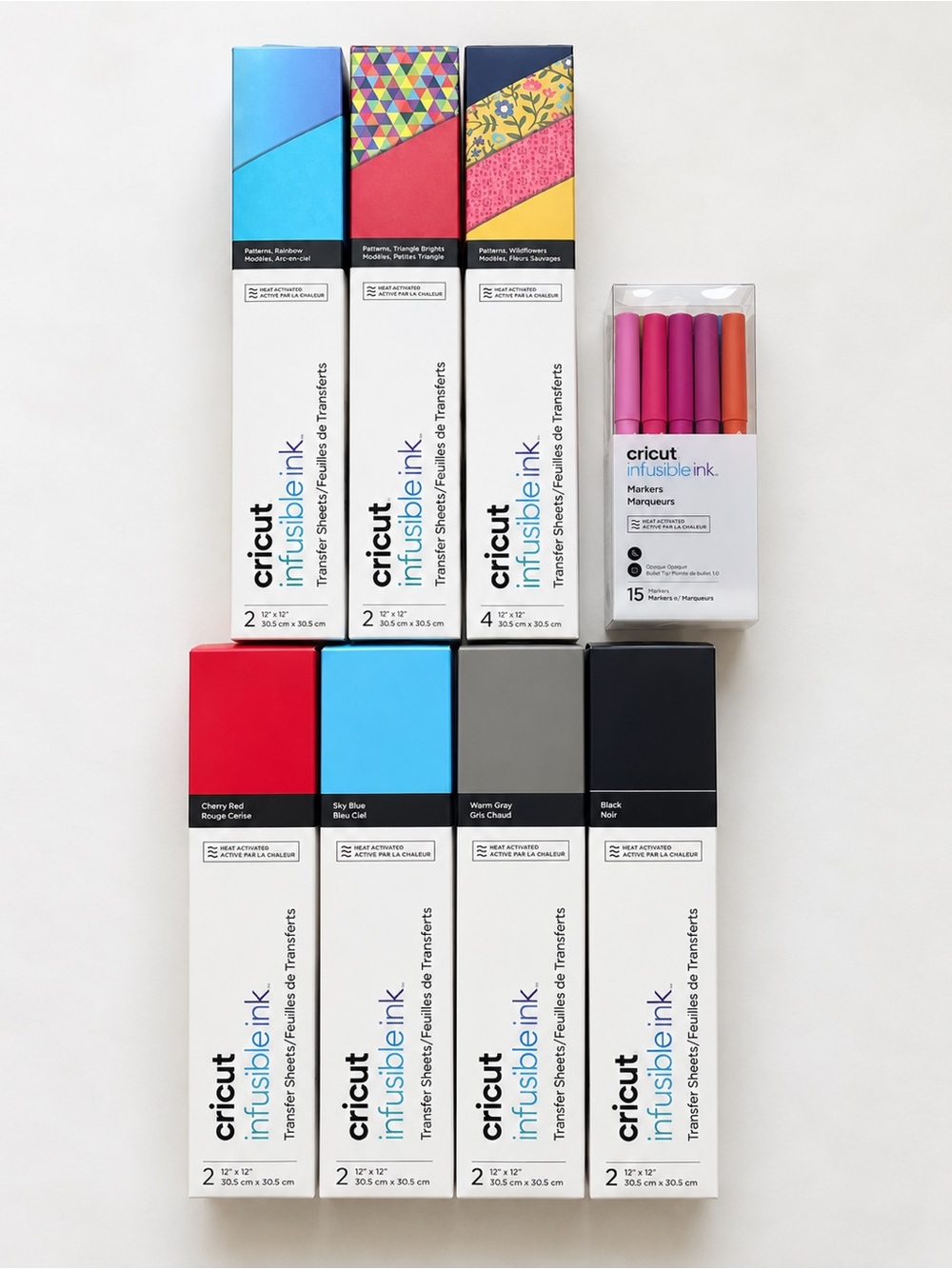 Cricut Infusible Ink Transfer Sheets & Markers Bundle